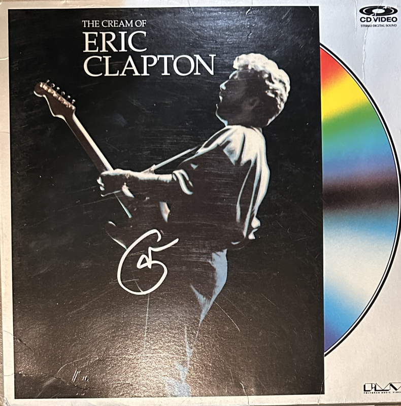 Eric Clapton Autographed Album 