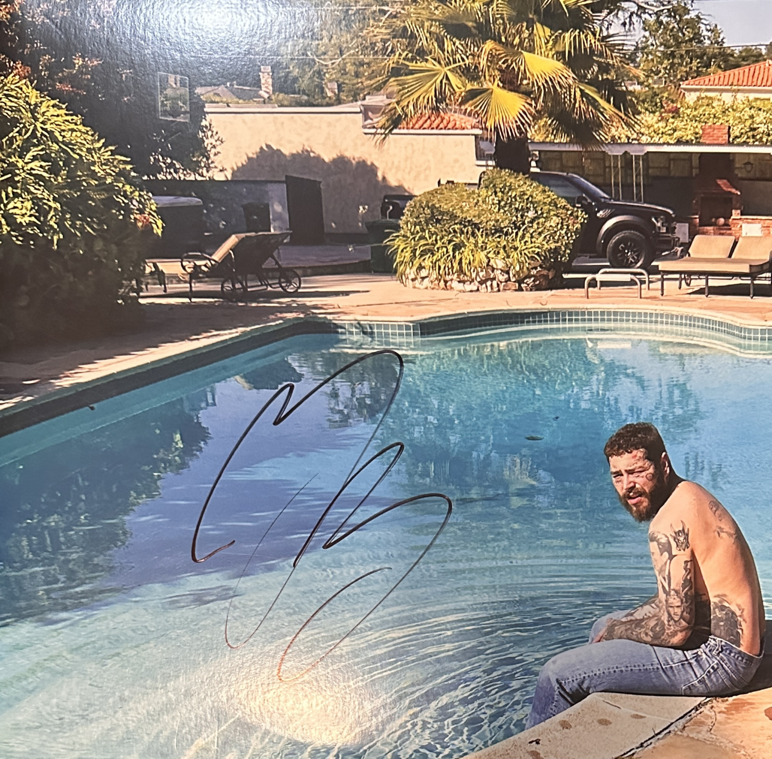 Post Malone Autographed Album 