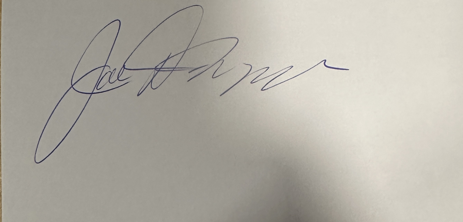 Joe DiMaggio Cut Autograph