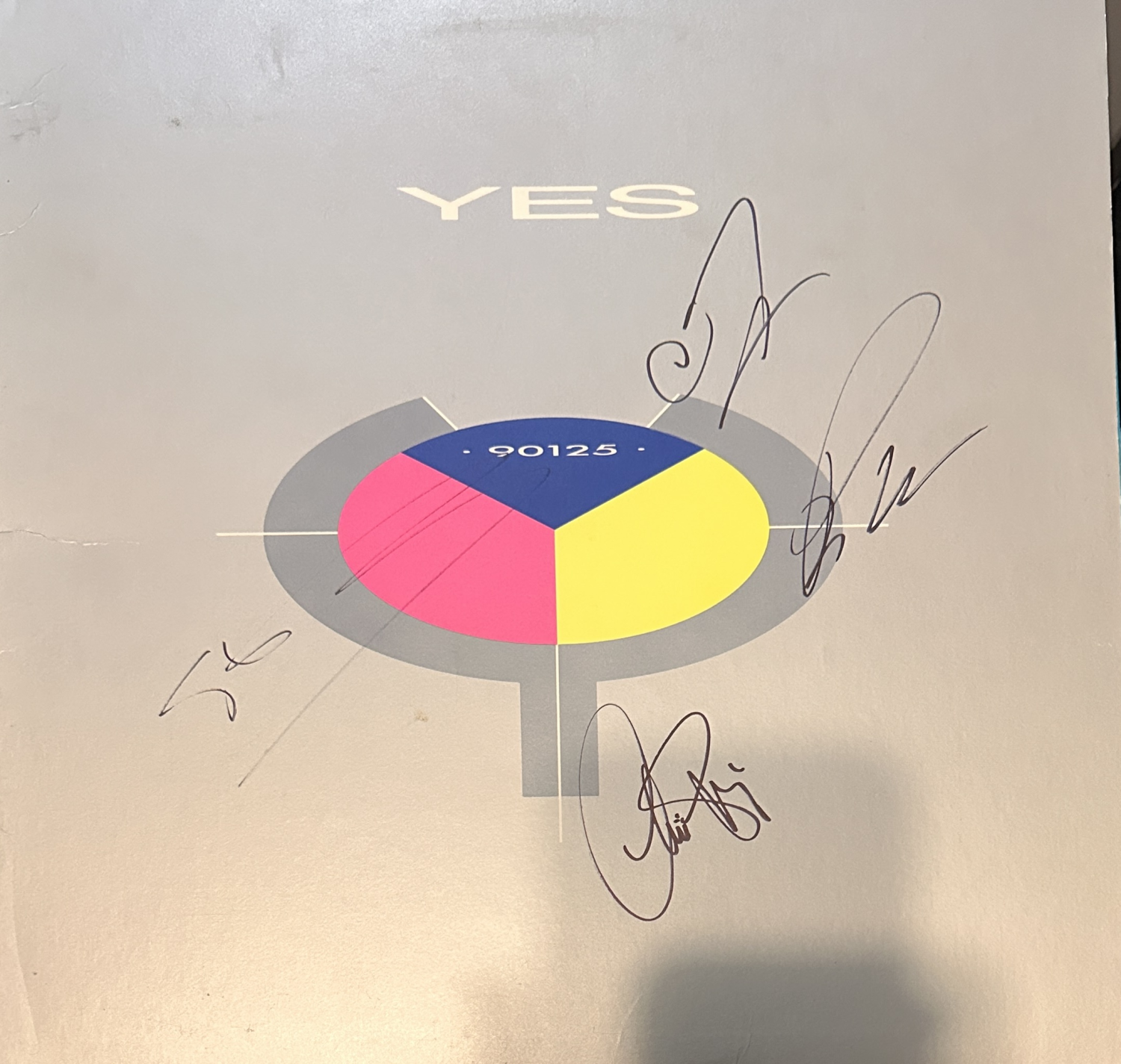 Yes Autographed Album