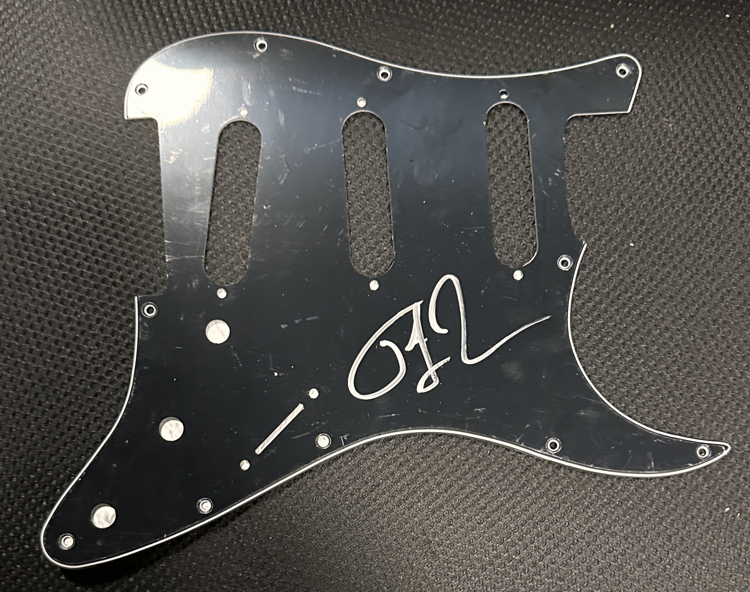 Jay Z Autographed Pickguard