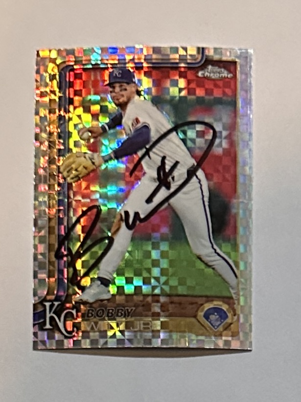 Victor Wembanyama Autographed Card 