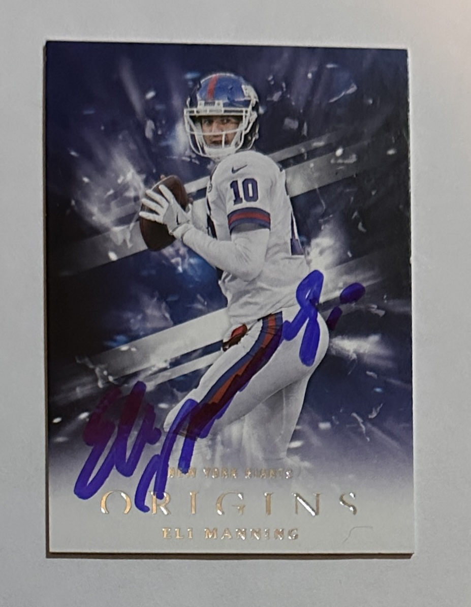 Drew Brees Autographed Card 