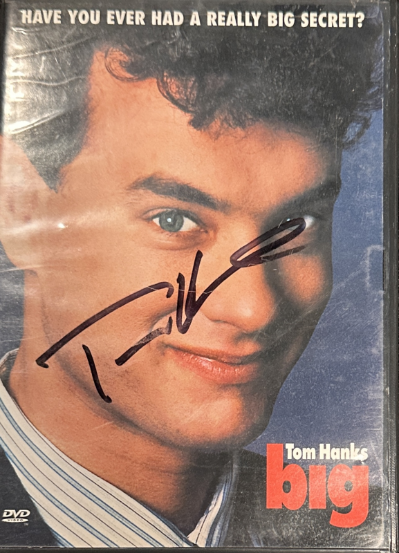 Tom Hanks Autographed DVD