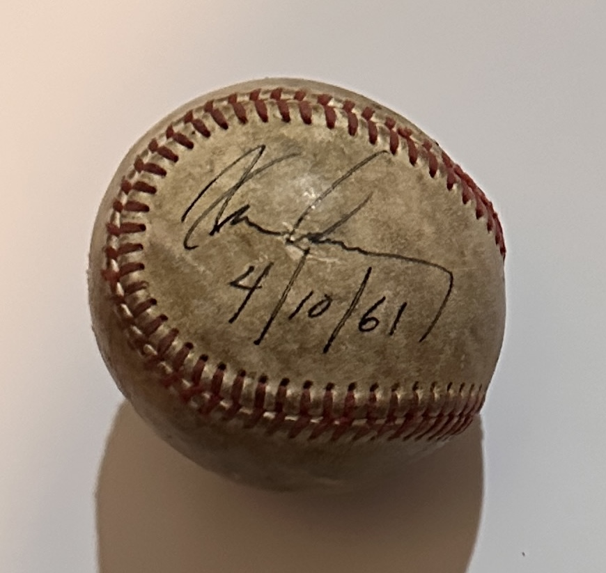 John F. Kennedy Autographed Baseball w/COA