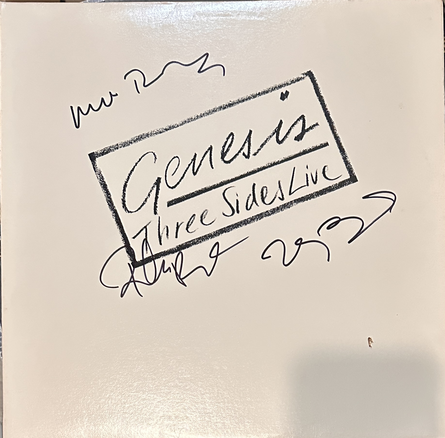 Genesis Autographed Album 