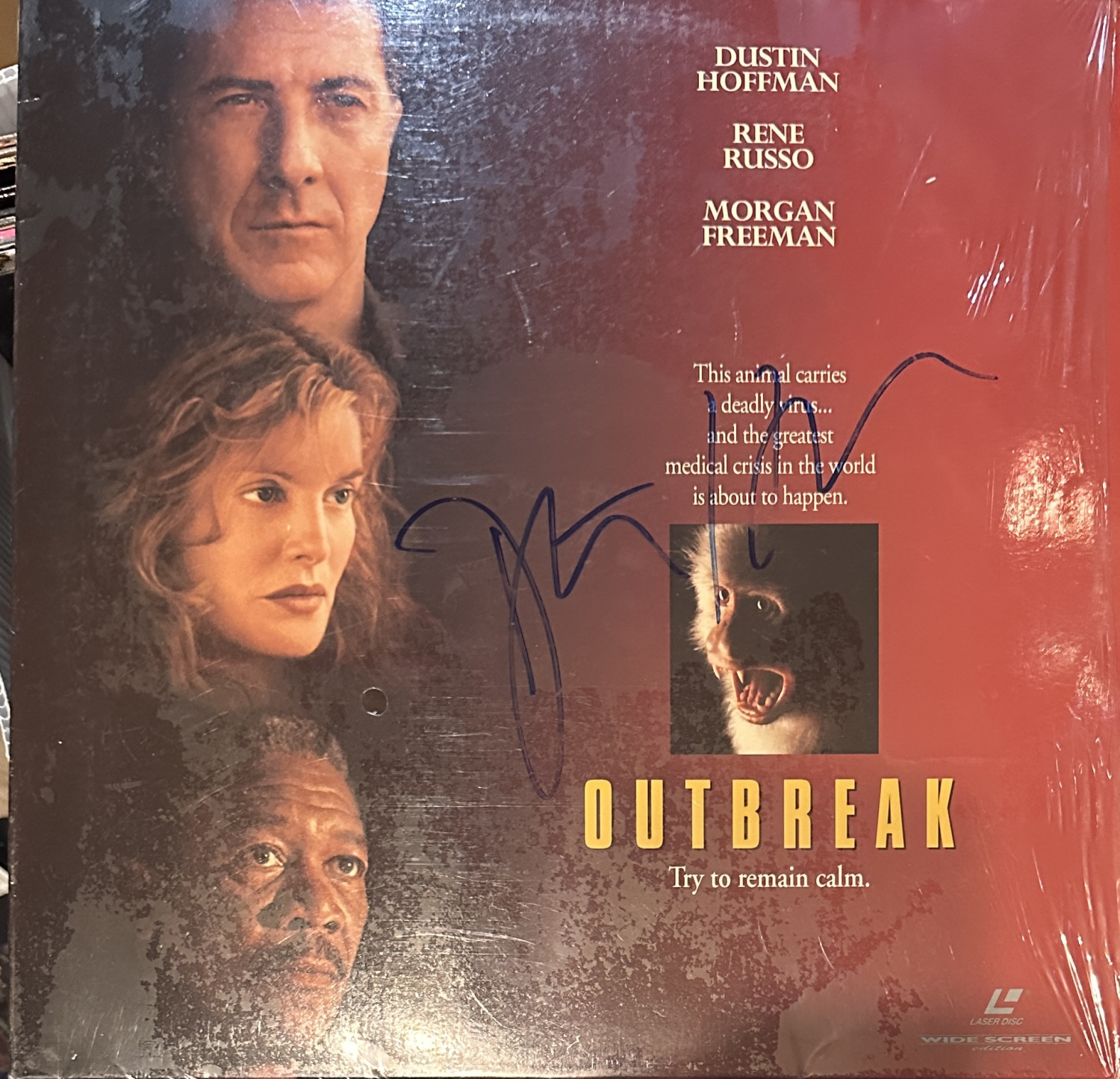 Dustin Hoffman Autographed ALBUM 