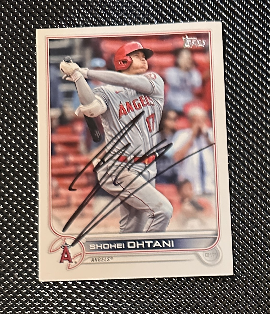 Shohei Ohtani Autographed CARD 