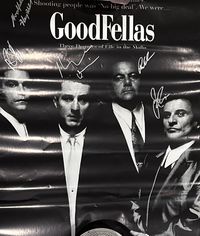 Goodfellas Autographed 24x36 Poster 