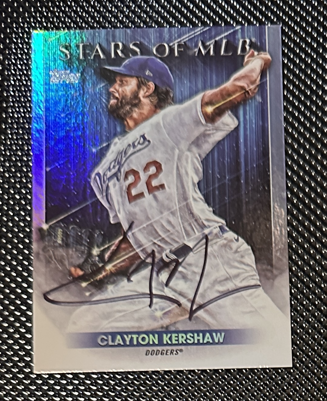 Clayton Kershaw Autographed Card 