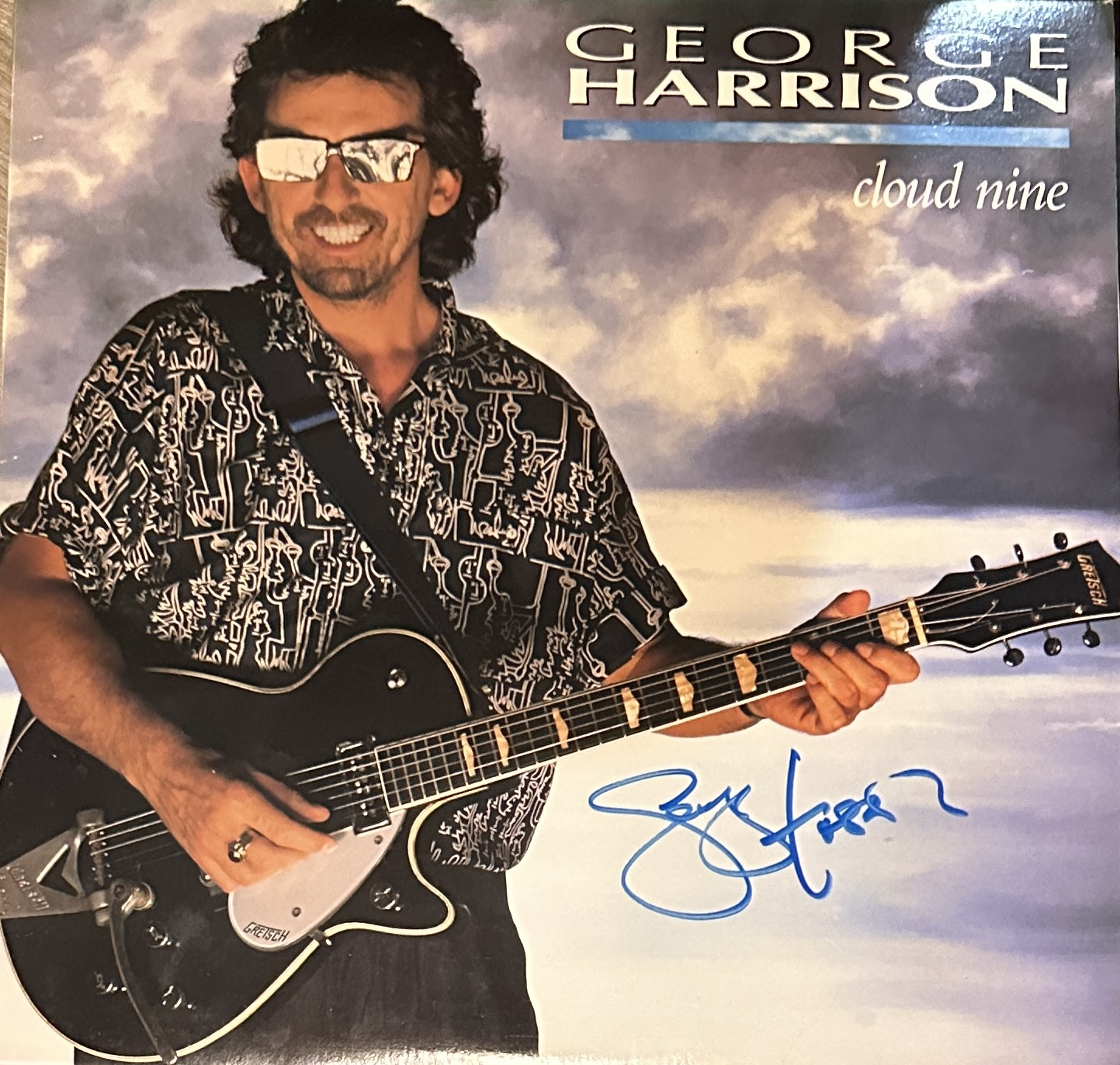 George Harrison Autographed Album 