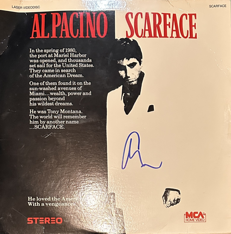 Al Pacino Autographed Album 