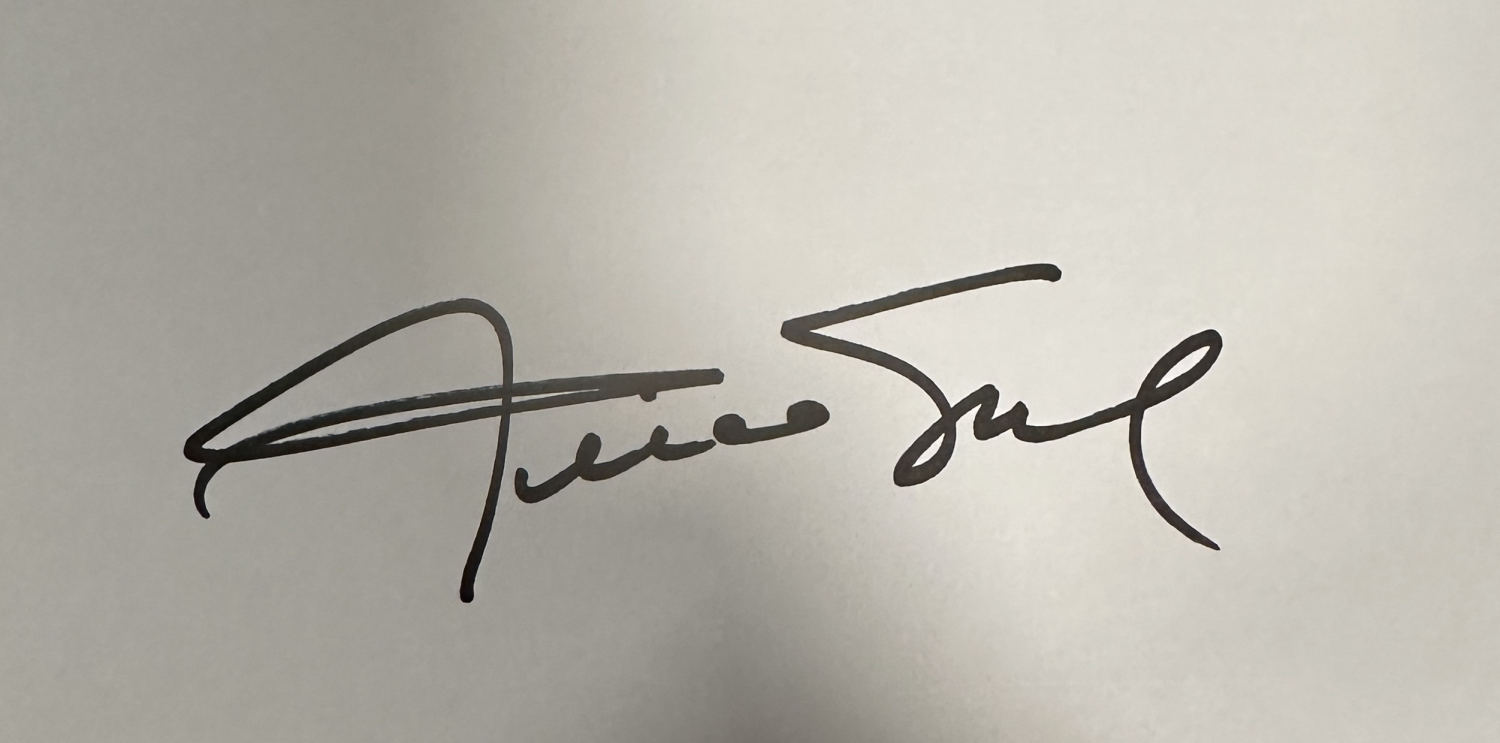 Willie Mays Autographed PAGE