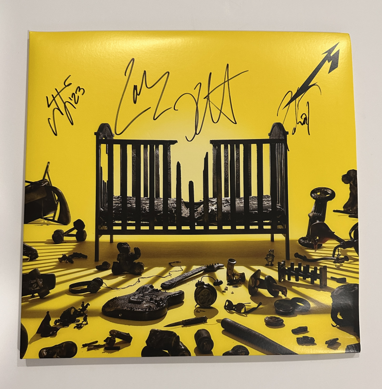 Metallica Autographed 72 Seasons Album