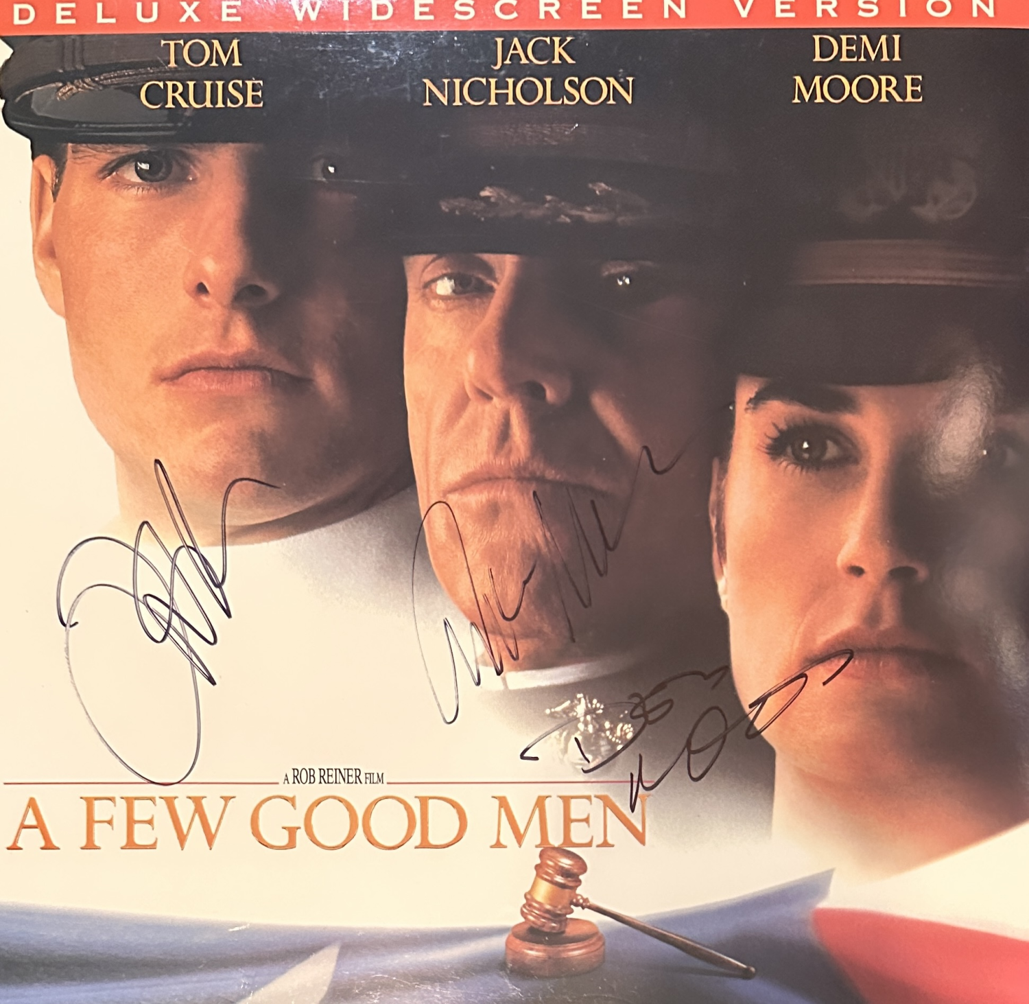 A Few Good Men Autographed Album CRUISE MOORE NICHOLSON