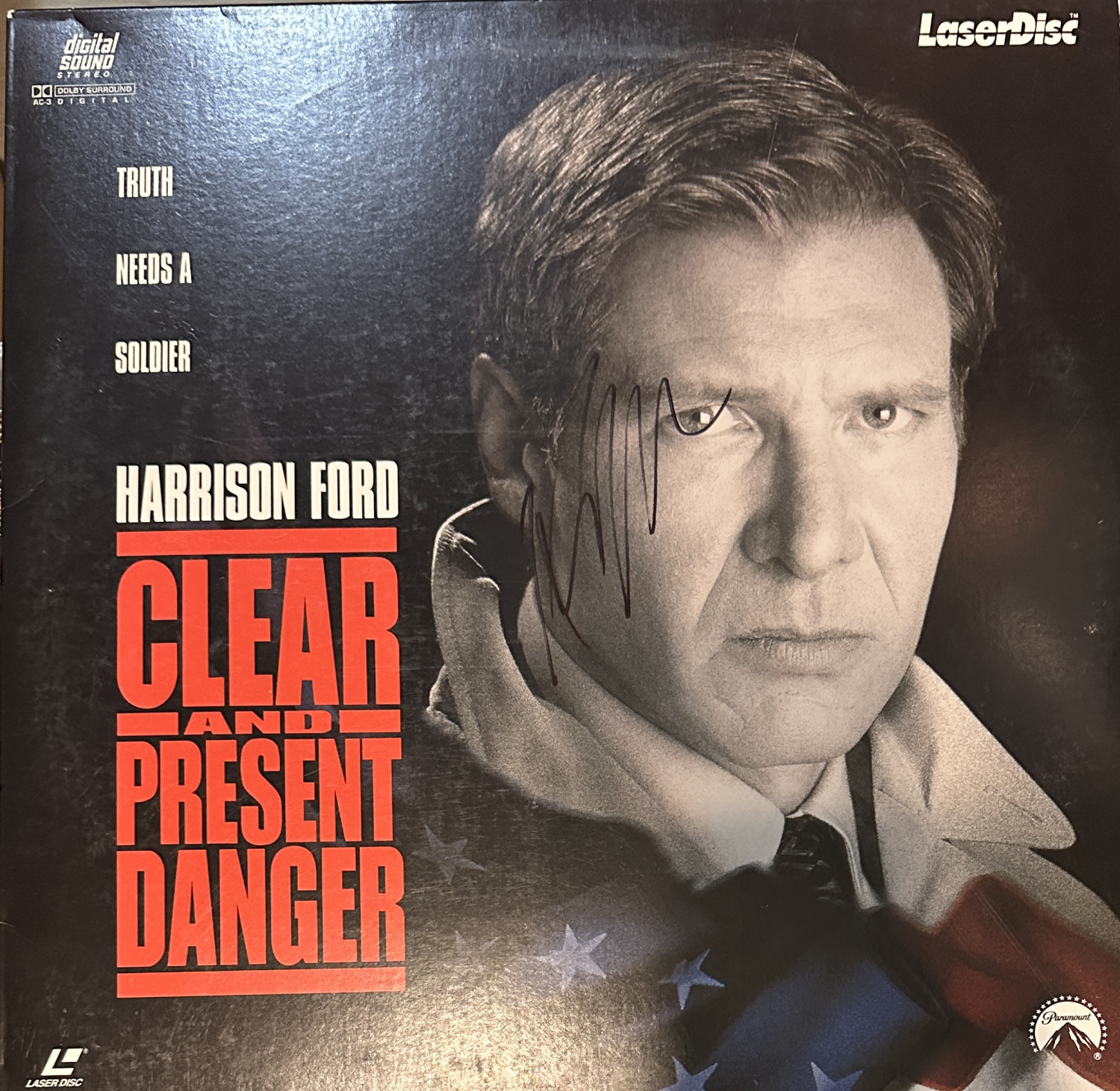 Harrison Ford Autographed ALBUM 