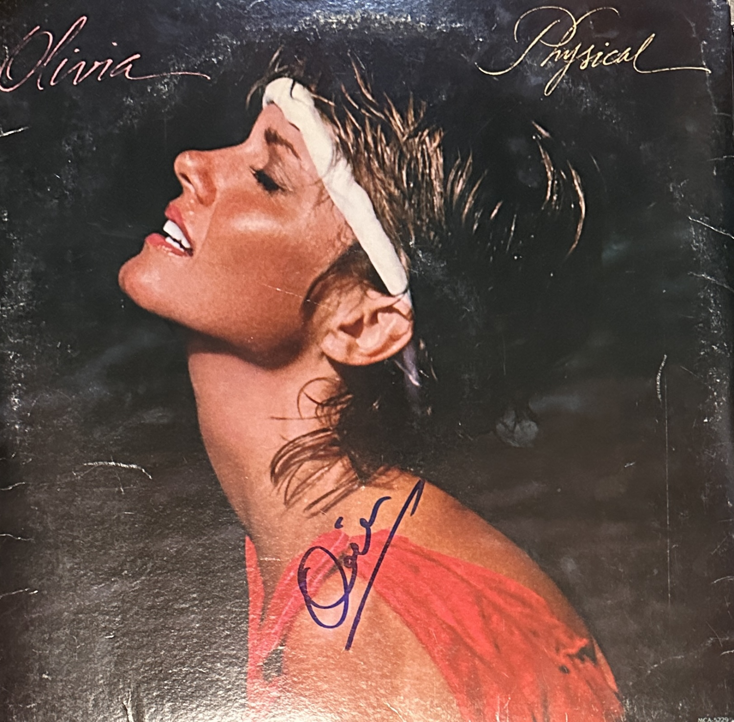 Olivia Newton John Autographed ALBUM 