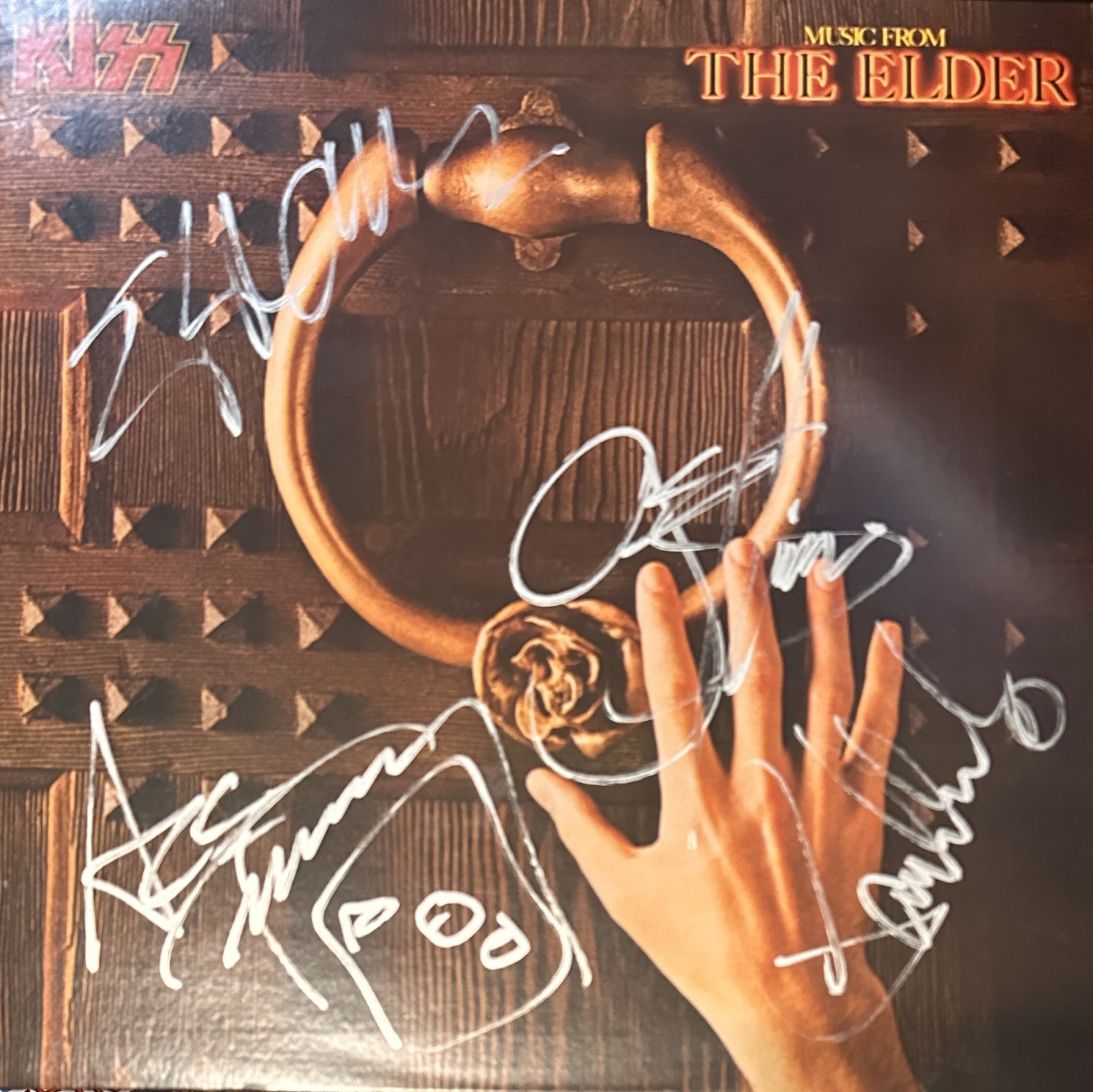 Kiss Autographed Album 
