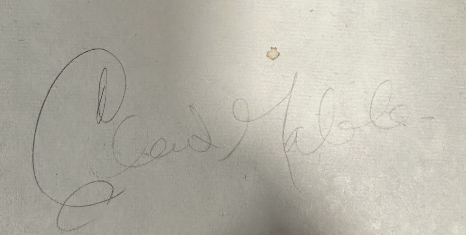 Clark Gable Cut AUTOGRAPH