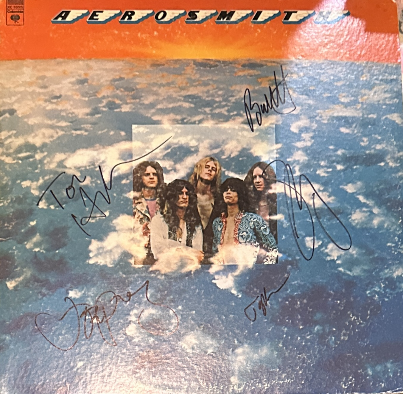 Aerosmith Autographed Album All Members!