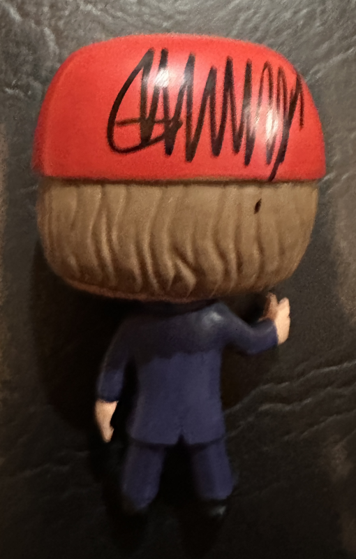 Donald Trump Autographed Toy
