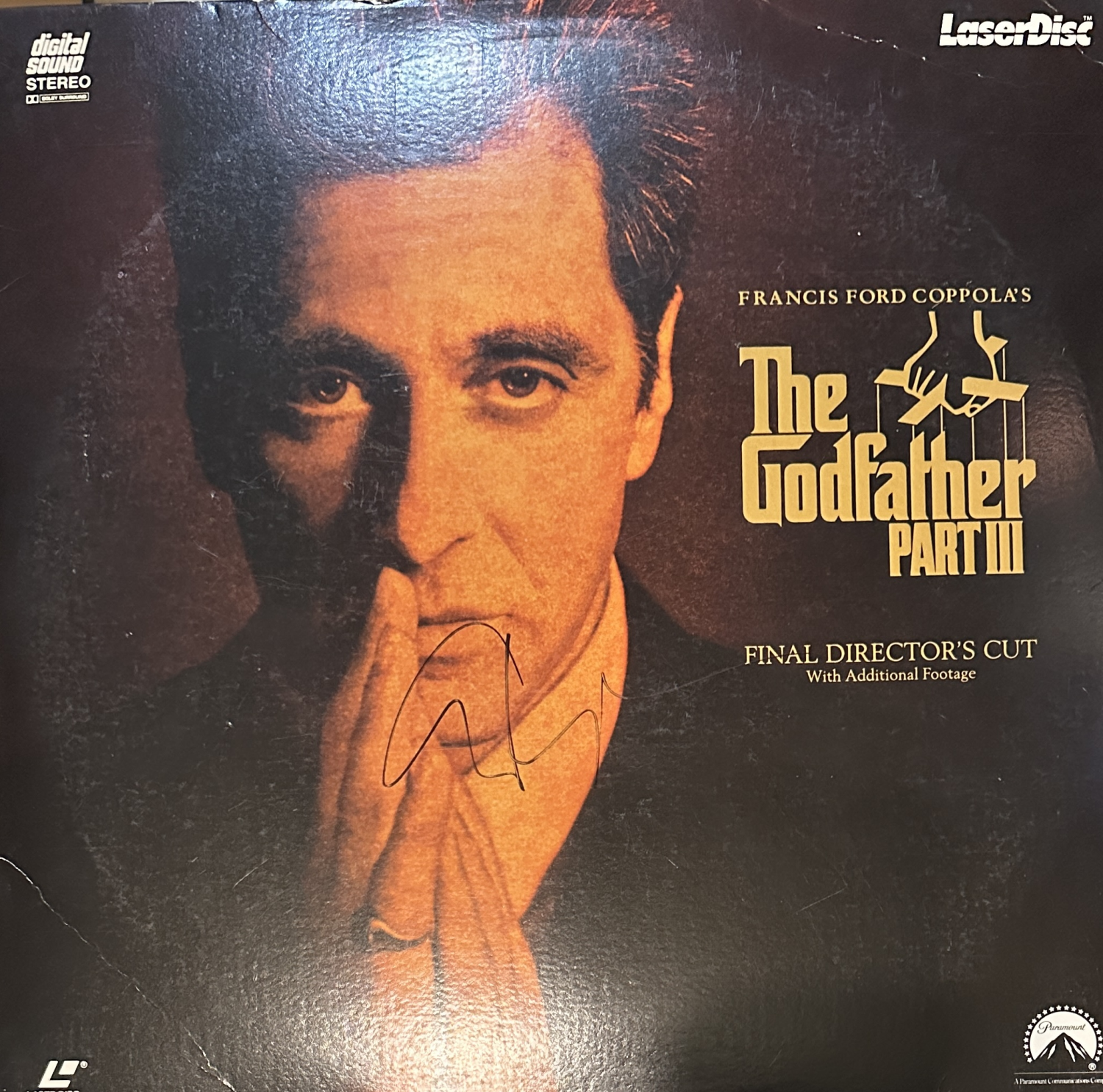 Al Pacino Autographed ALBUM 