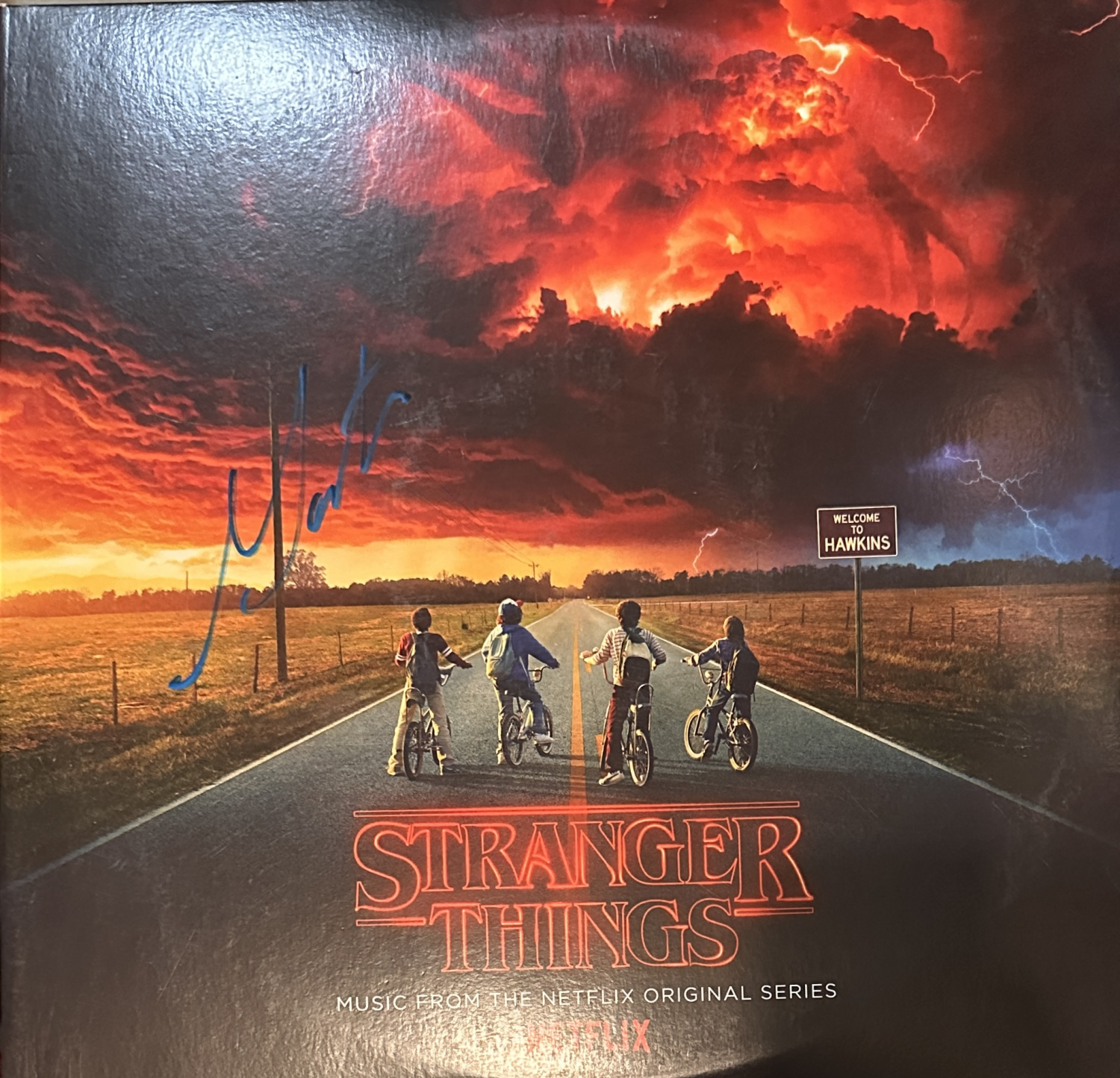 Gaten Dustin Stranger Things Autographed Album