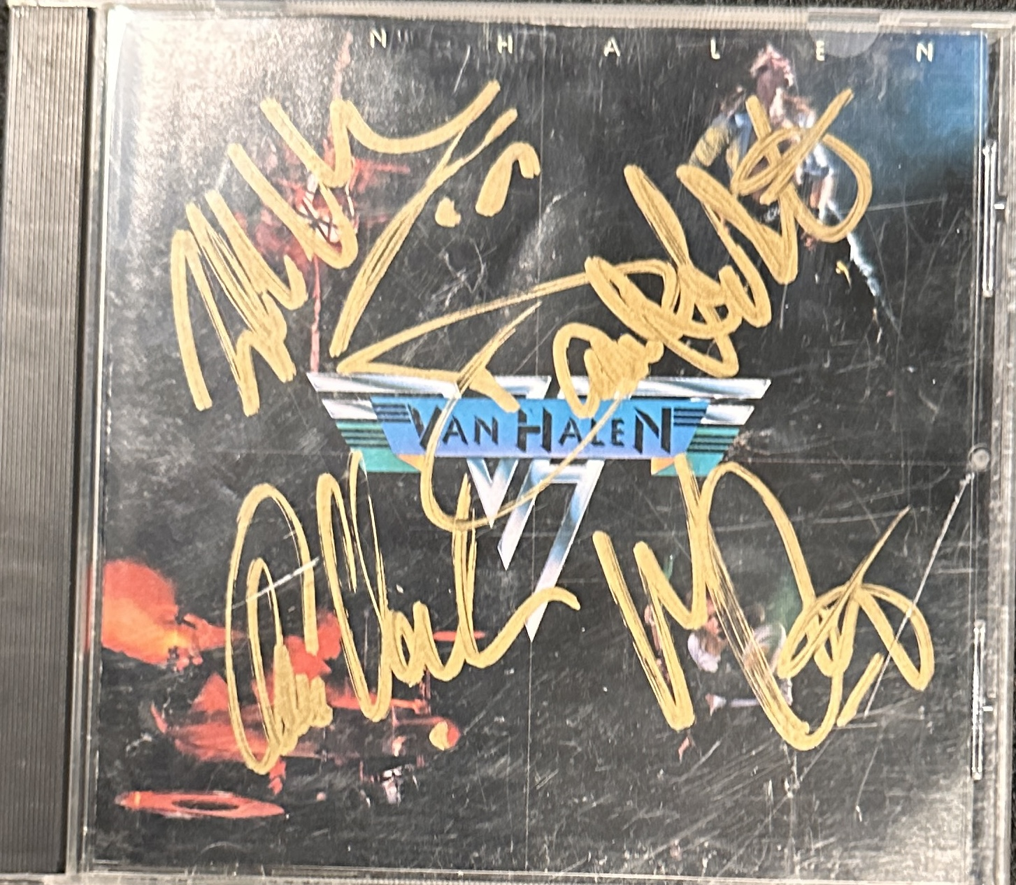 Van Halen Autographed CD