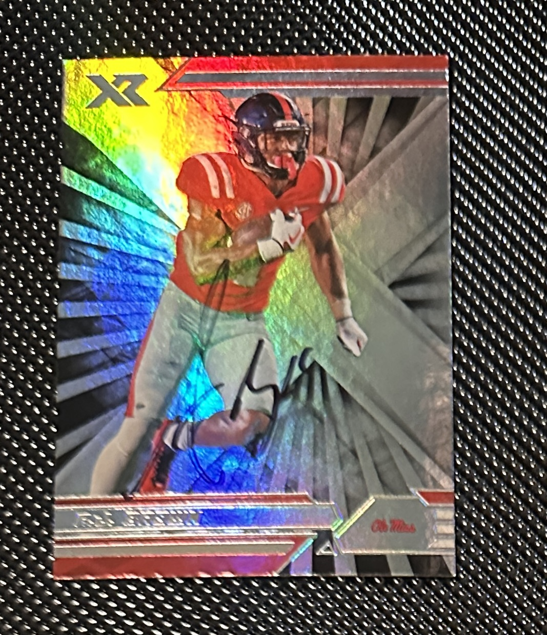 AJ Brown Autographed Card 