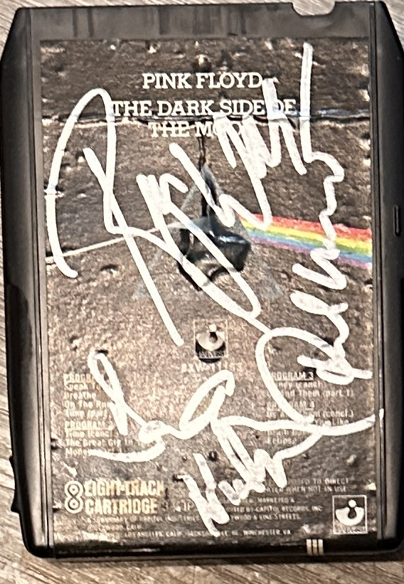 Pink Floyd Autographed 8TRACK All 4