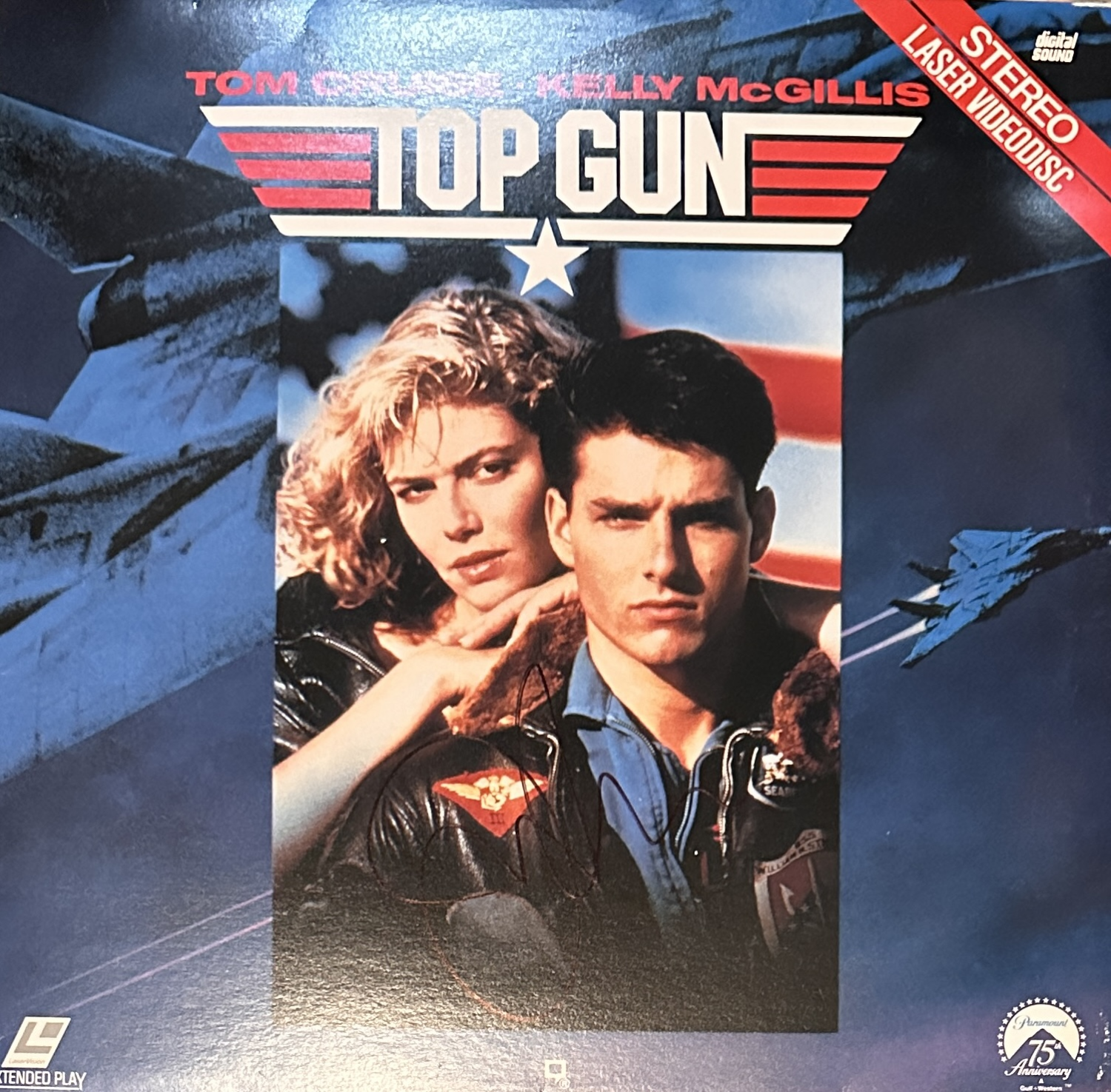 Tom Cruise Autographed ALBUM 