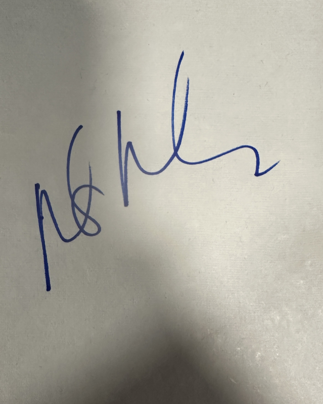 Heath Ledger Cut Autograph