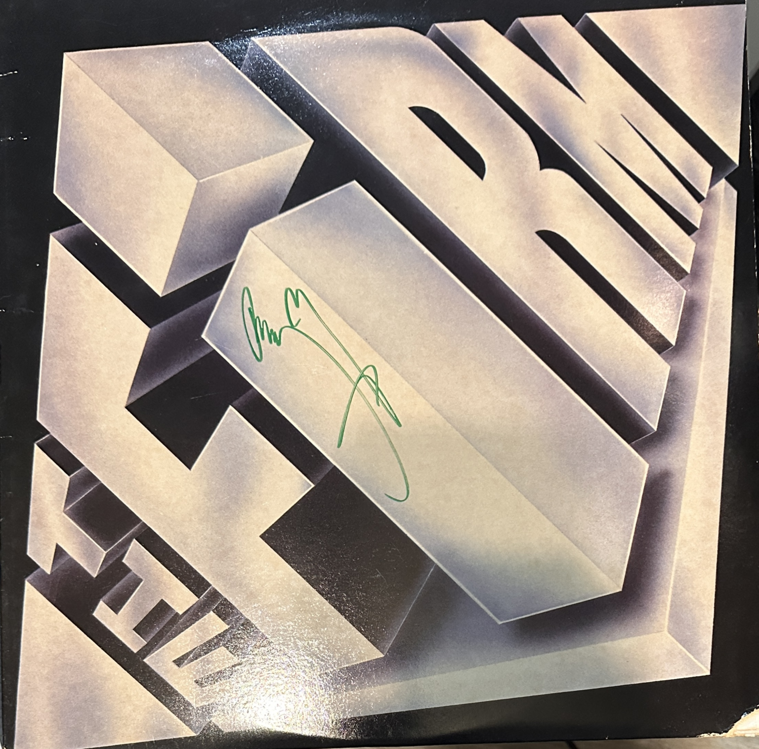 Jimmy Page Autographed Album 
