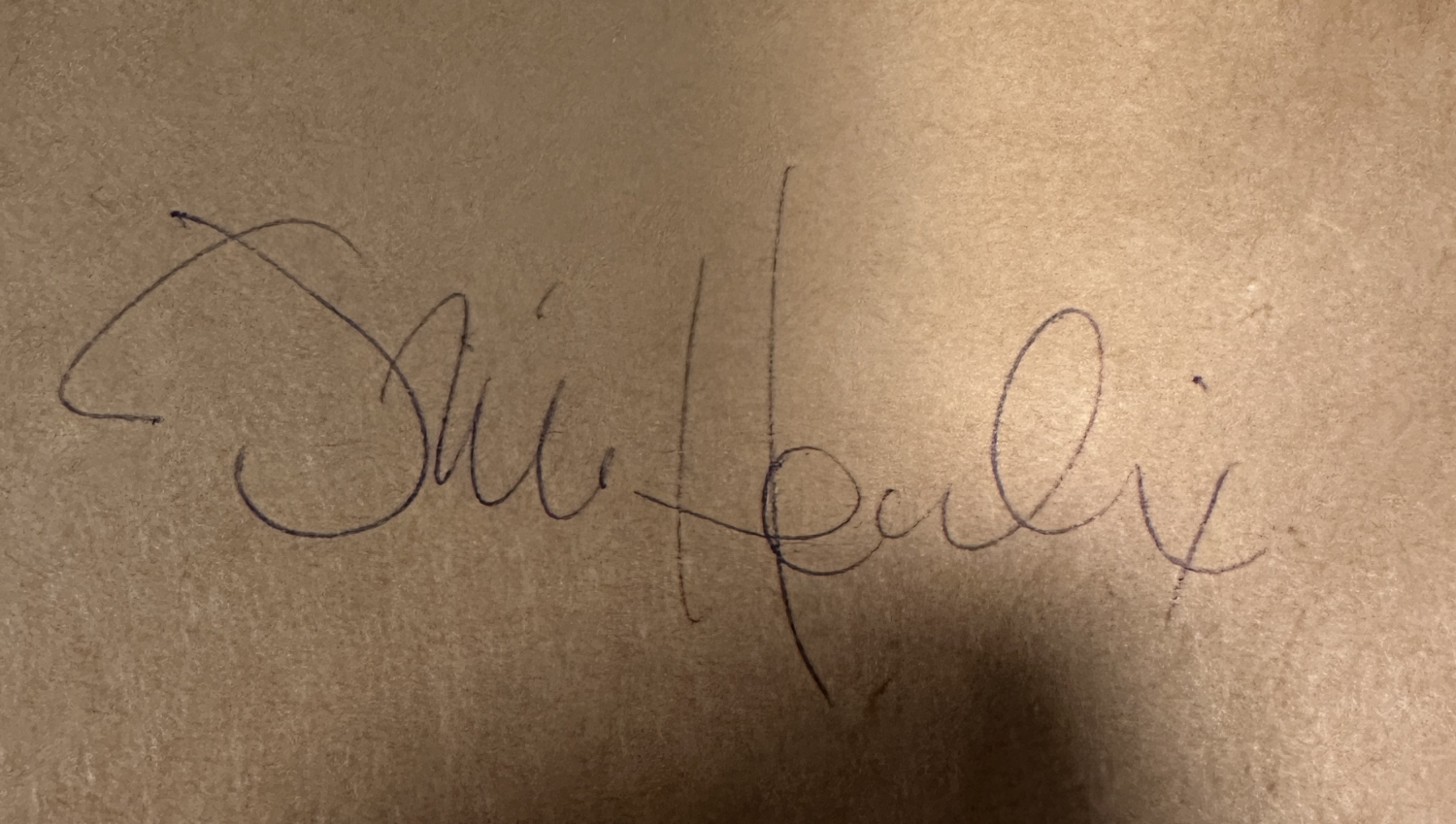Jimi Hendrix Cut Autograph