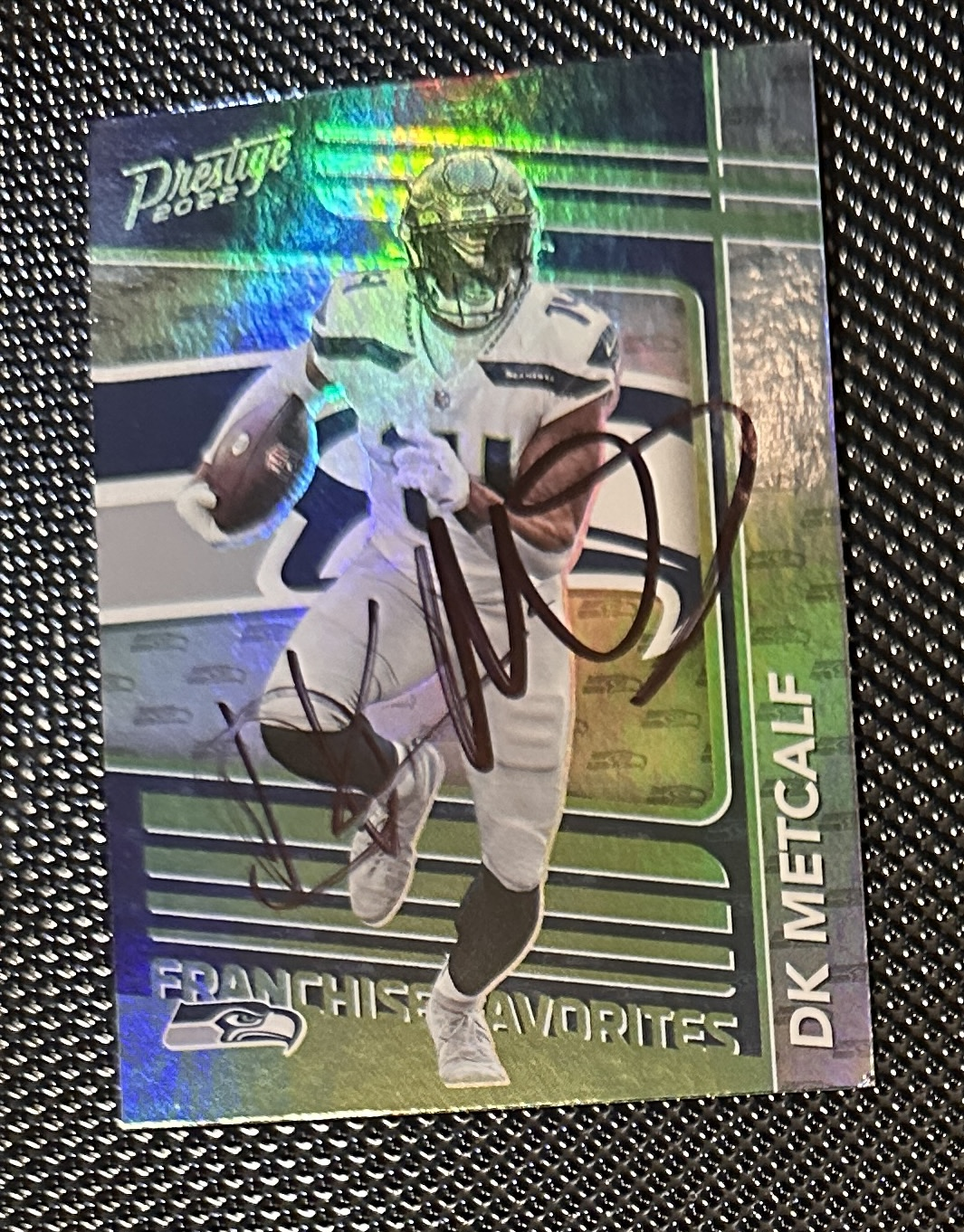 DK Metcalf Autographed Card 