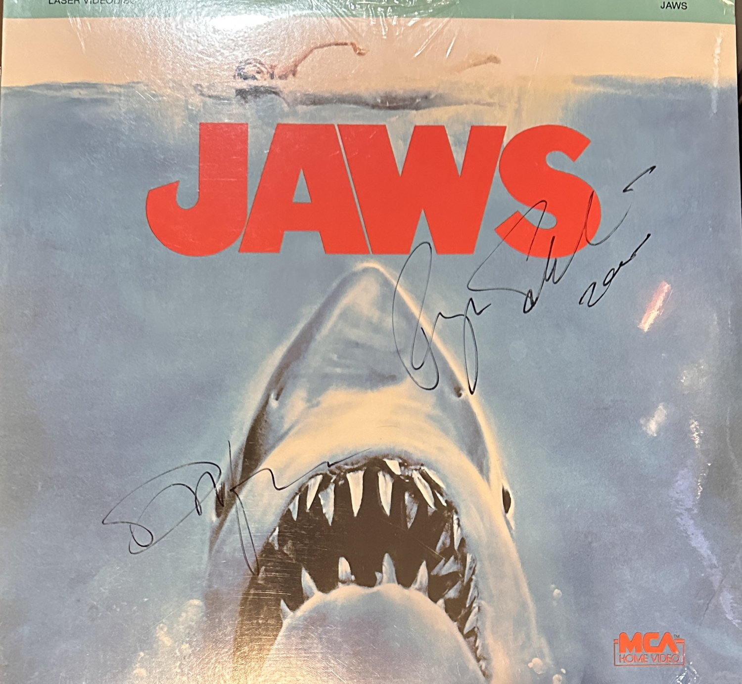 Jaws Dreyfuss and Schnieder Autographed Album 