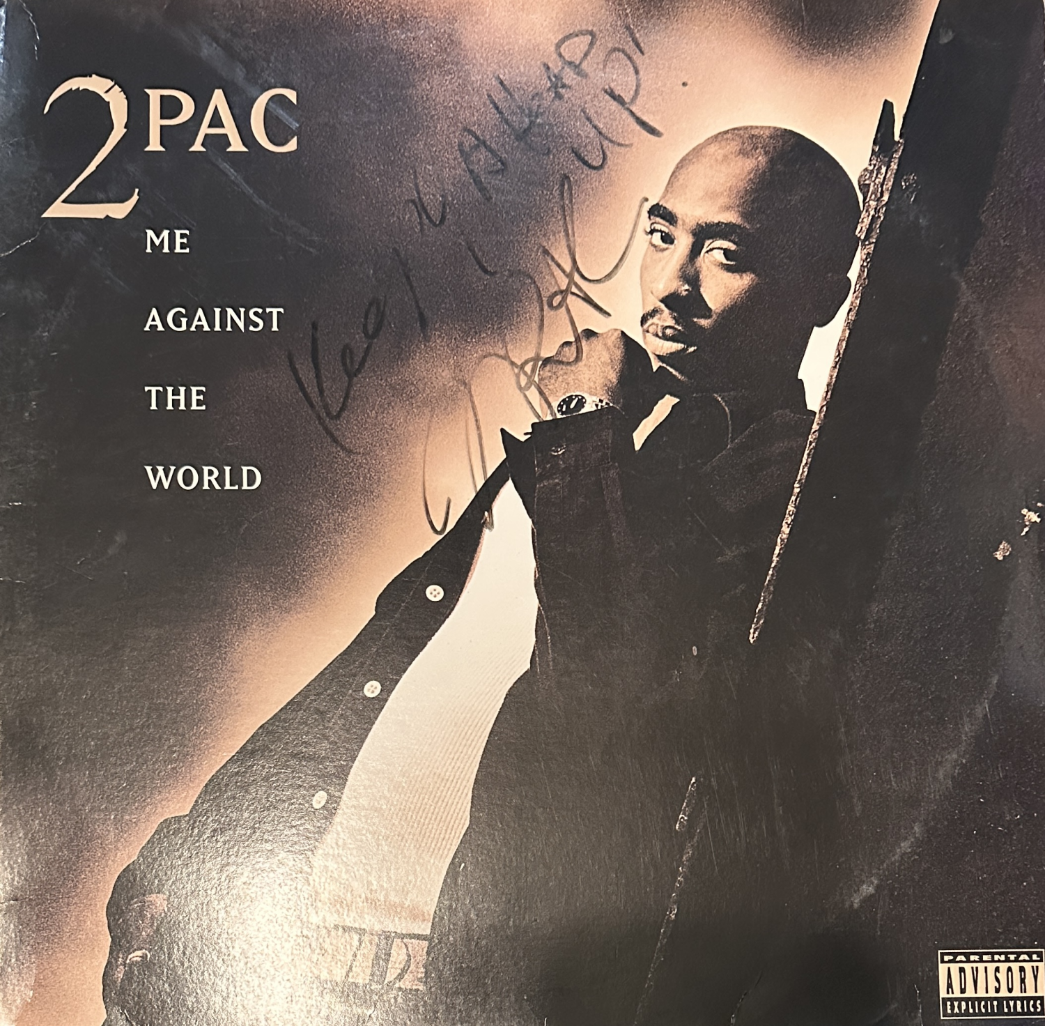 Tupac Shakur Autographed Album VERY RARE!