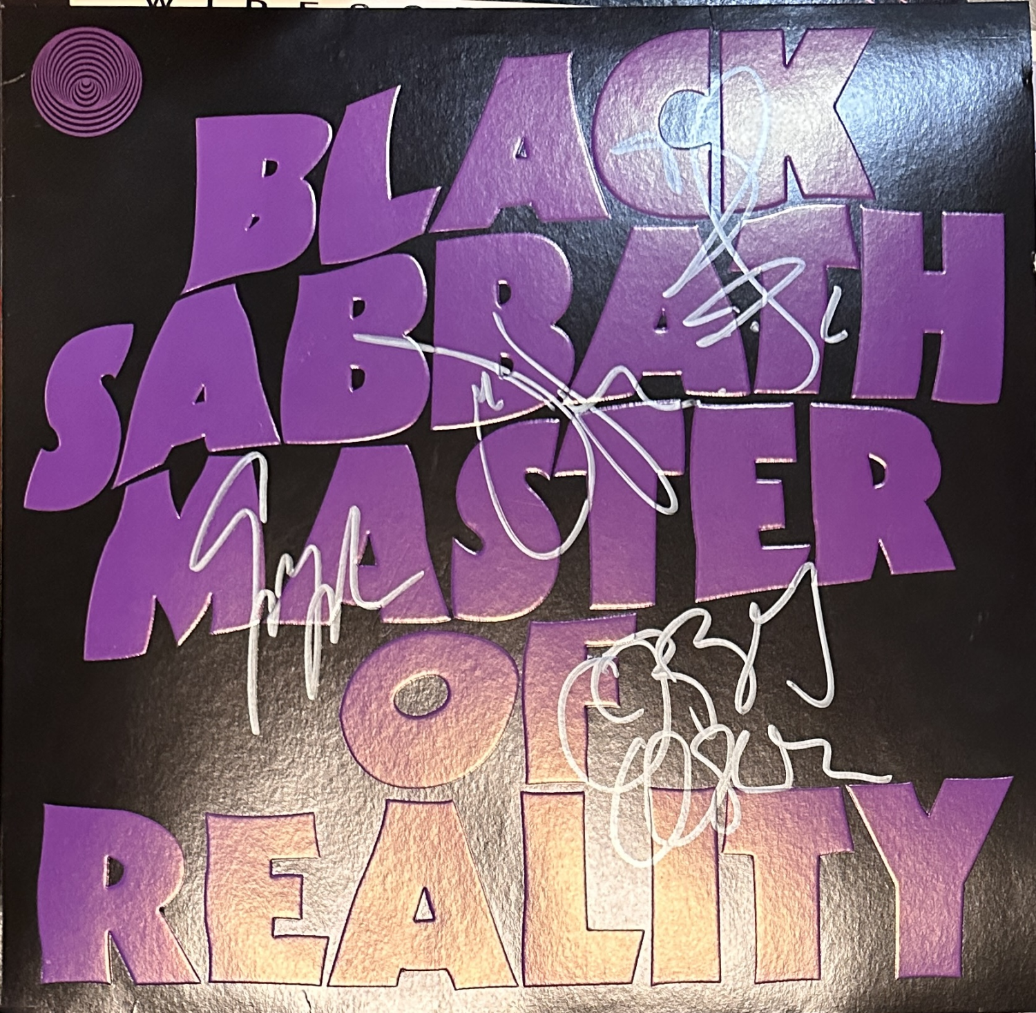 Black Sabbath Autographed ALBUM 