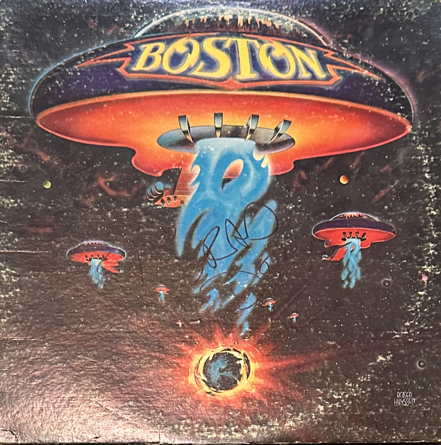 Brad Delp Autographed ALBUM 