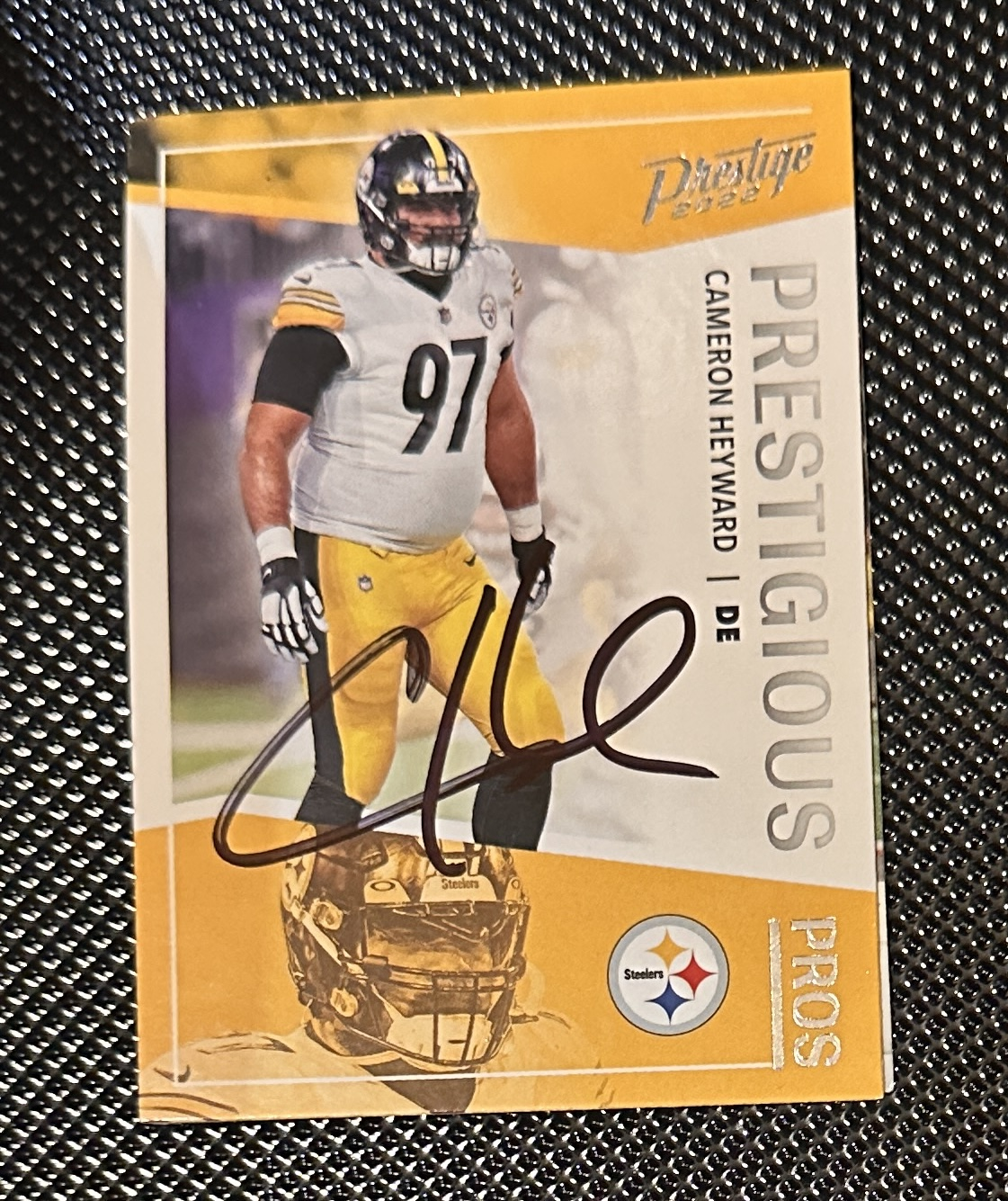 Cameron Heyward Autographed Card 