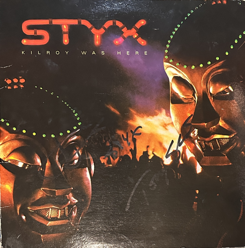 Styx Autographed Album 