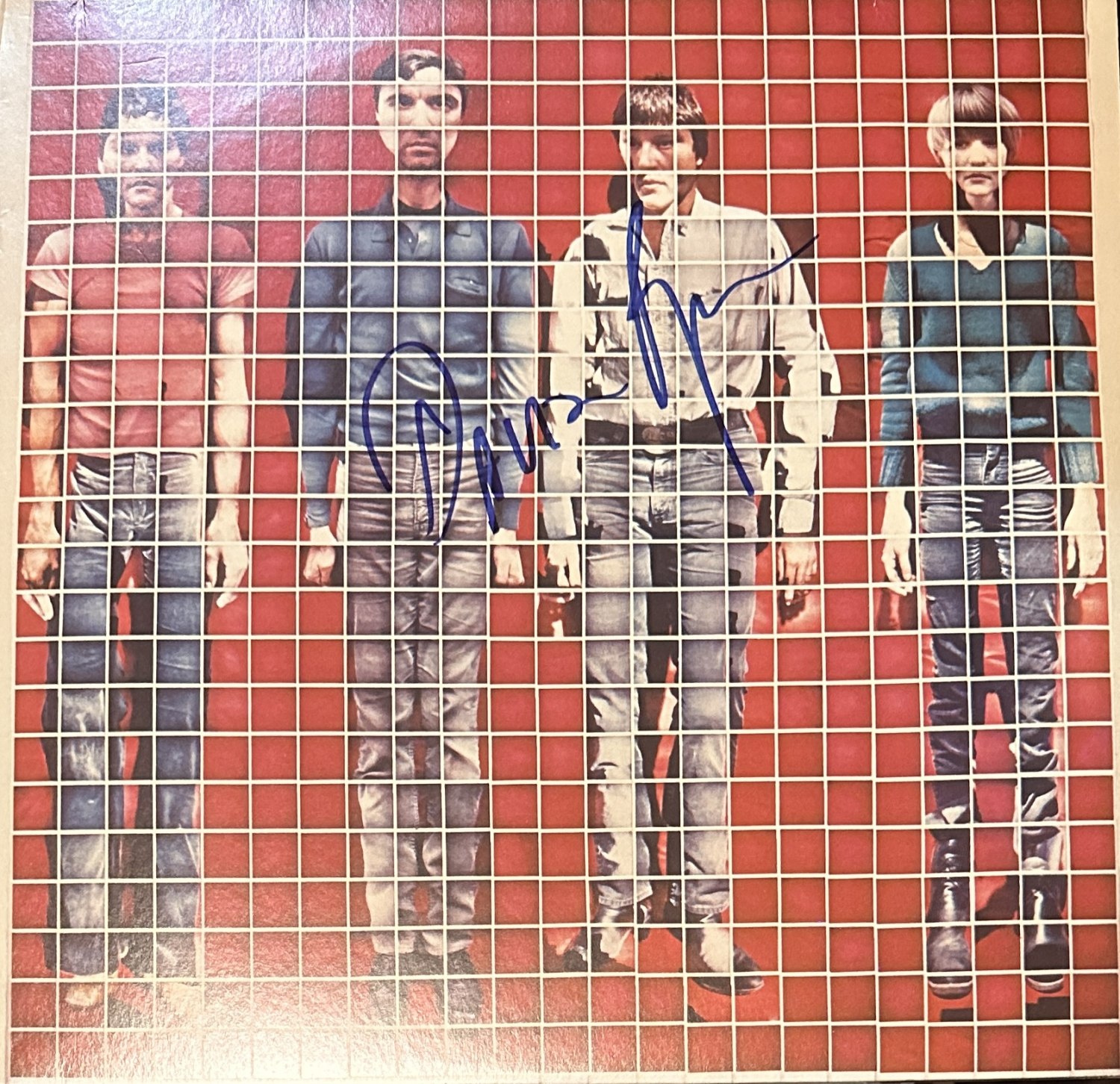 David Byrne Autographed ALBUM 