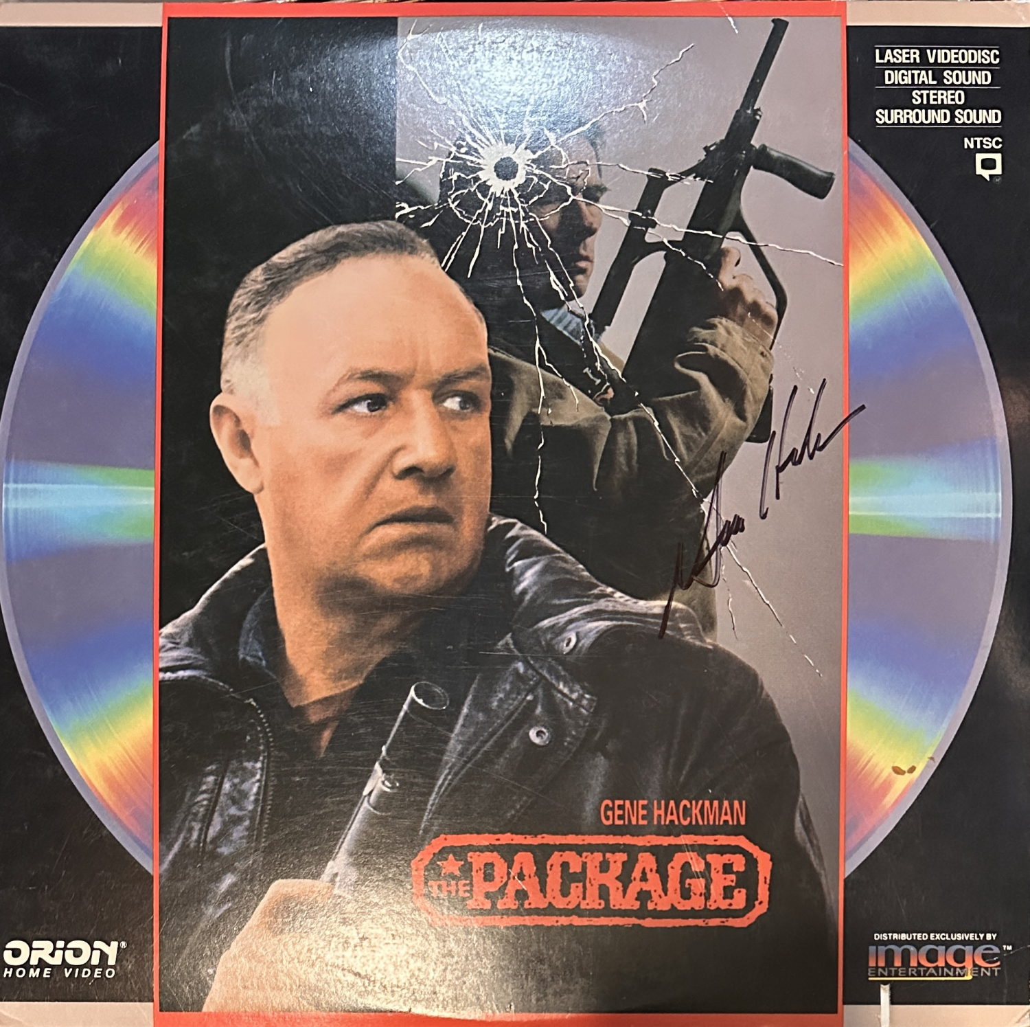 Gene Hackman Autographed Album 