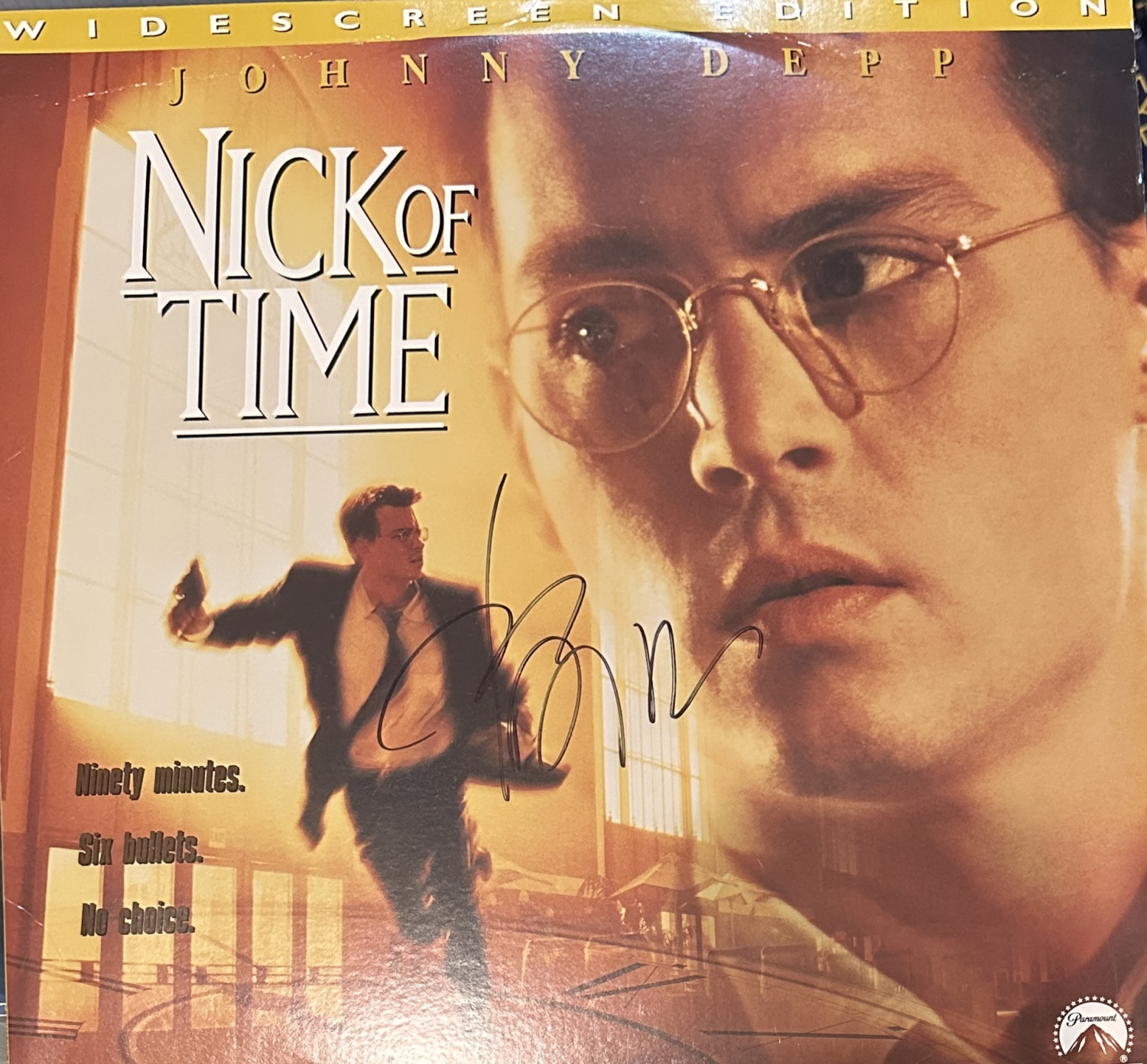 Johnny Depp Autographed Album